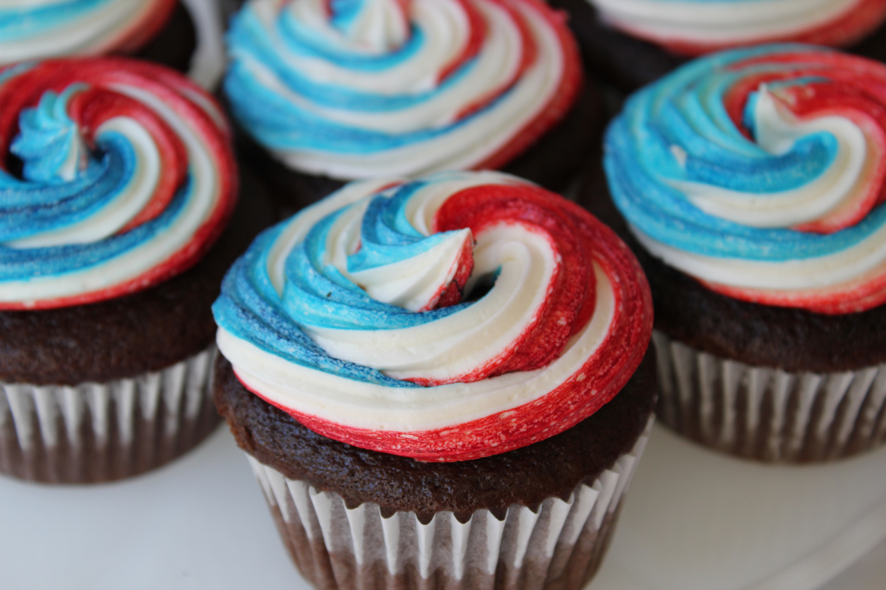 Image result for 4th of July Cupcakes